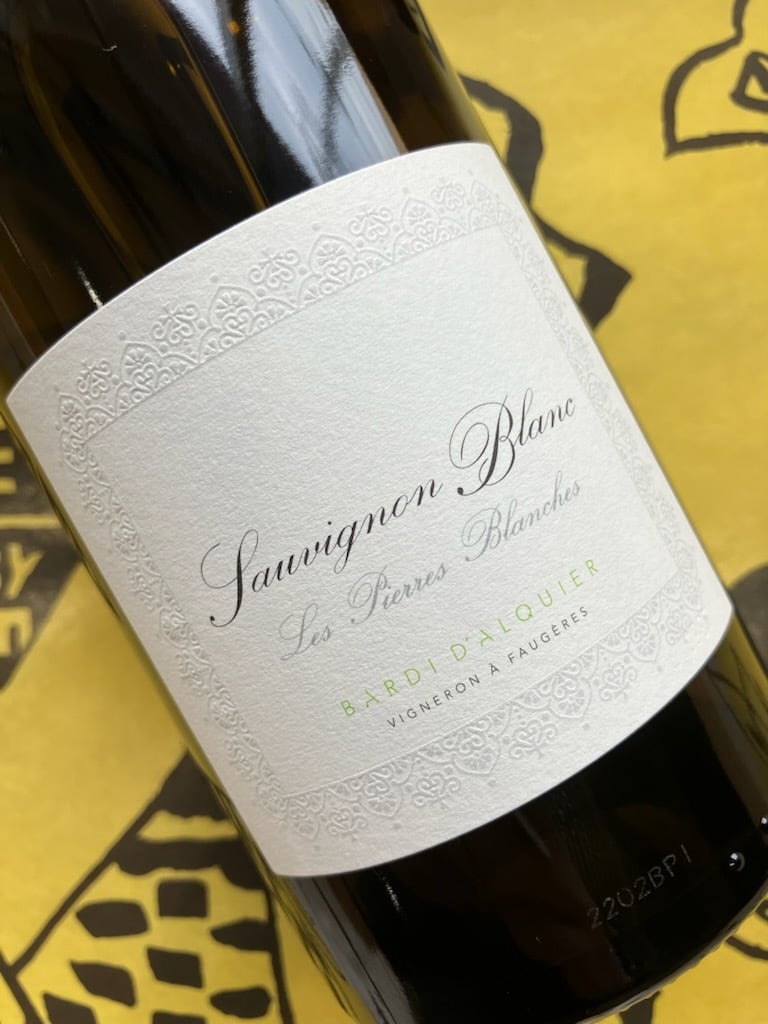 レ・ピエール・ブランシュ ソーヴィニョン・ブラン　2022　バルディ・ダルキエ　白ワイン