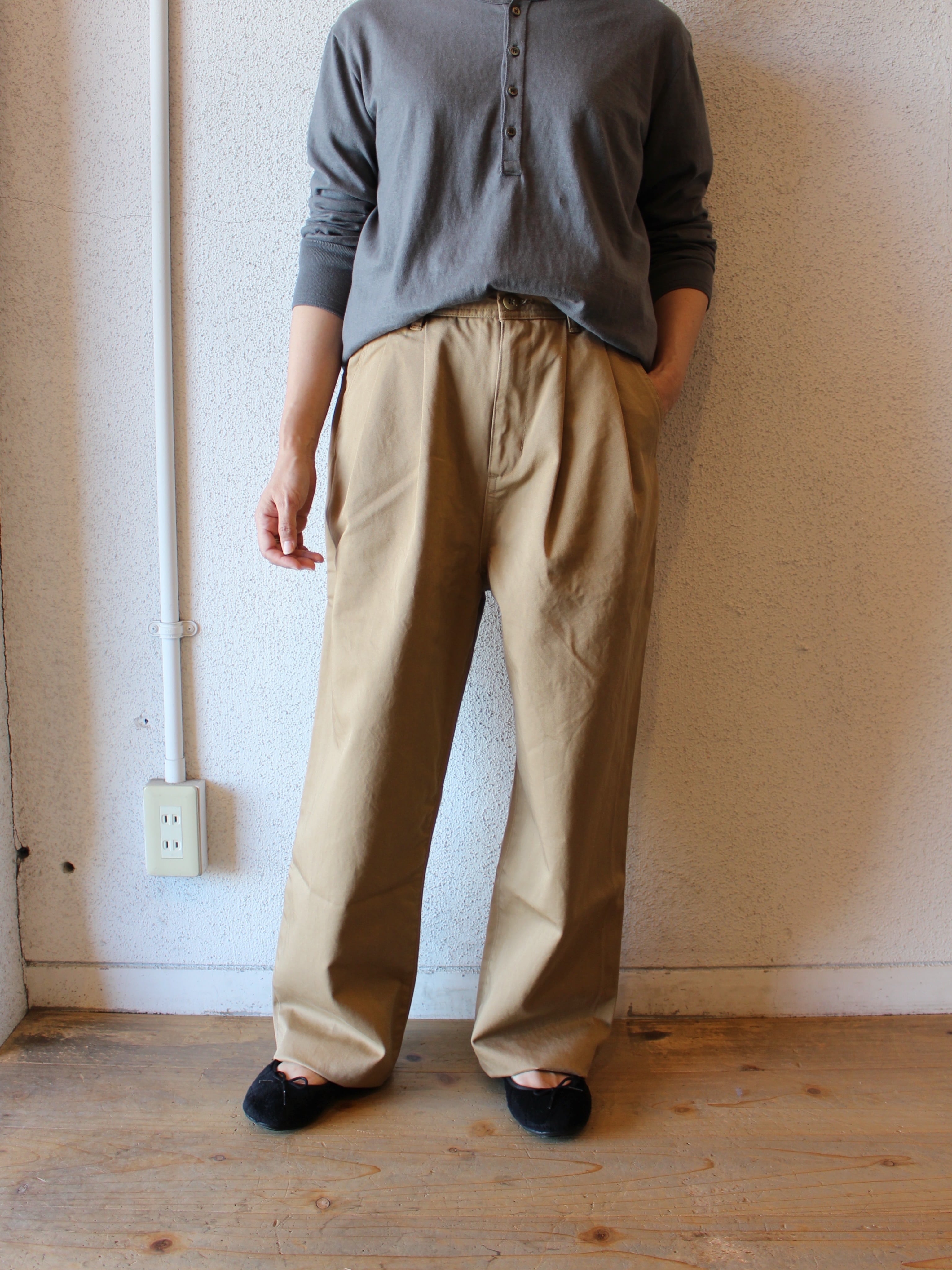 have a good day（ハブアグッドデイ）/ タックチノパンツ | TERRACE