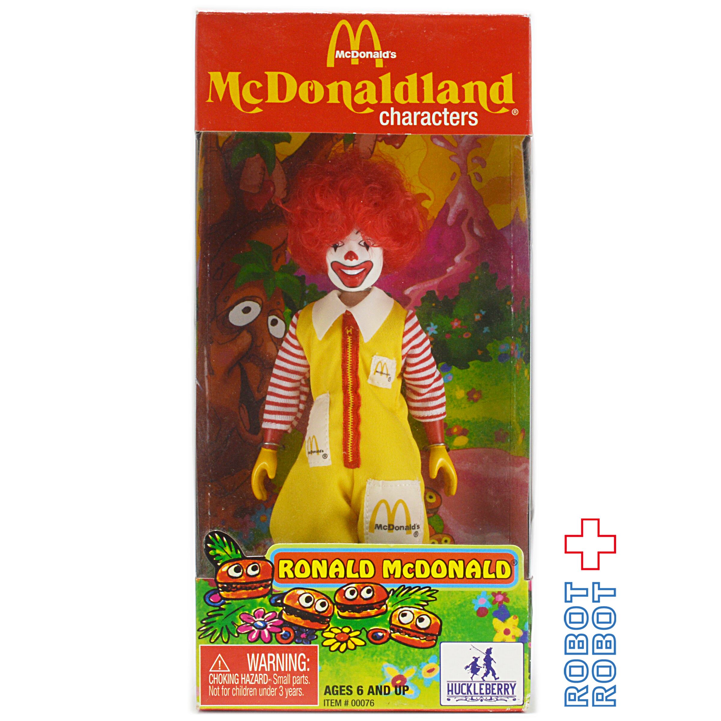 ロナルド・マクドナルド フィギュア ハックルベリー ハックルベリー社 マクドナルドランド ロナルド フィギュア 未開封
