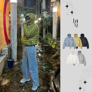 Lightweight Compact Zip Puffer Jacket (5color)