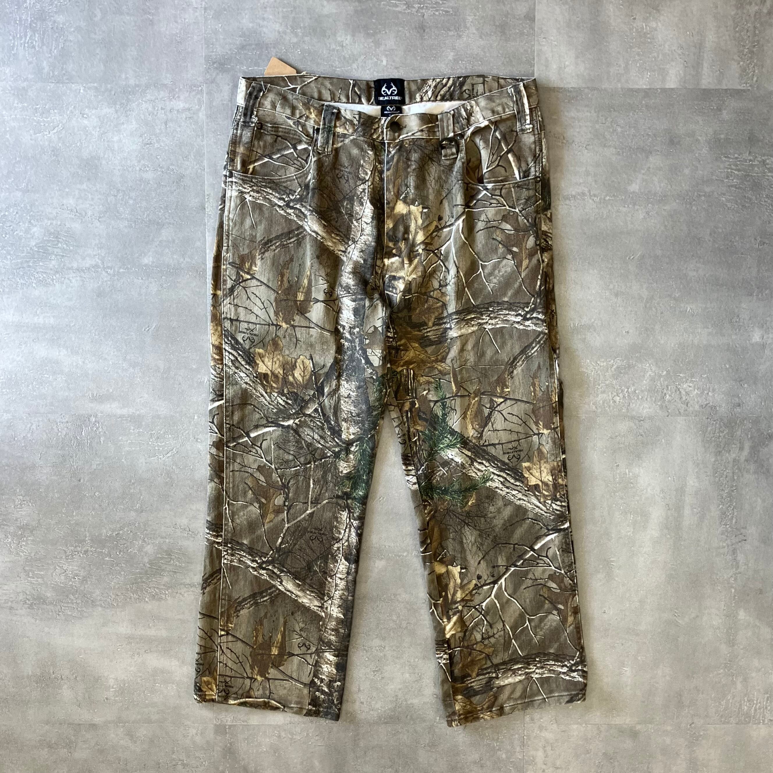 《実寸w35l28》REALTREE 00s リアルツリーパンツ w36×l30 No.2251