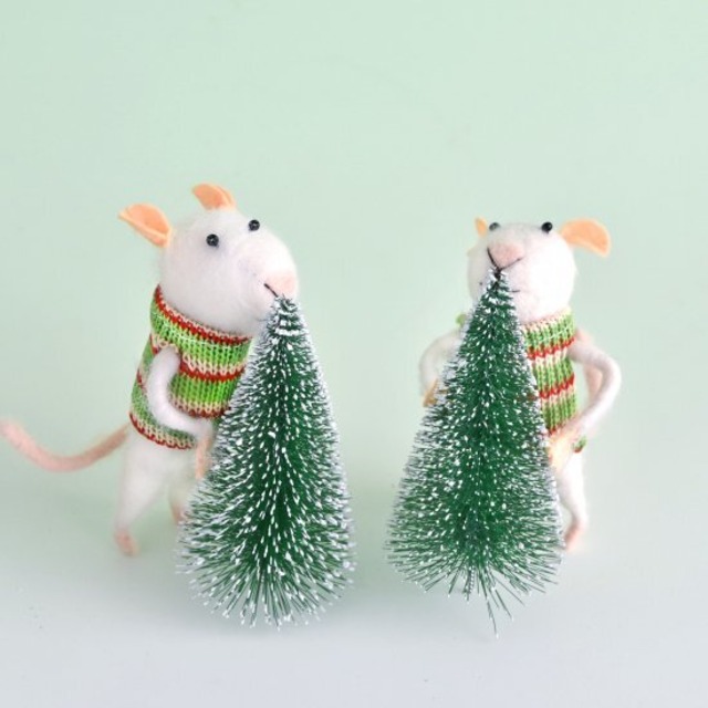 フェルト マウス ツリー