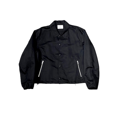 nuterm - Linen Cotton Coach Jacket (size-M) ¥18000+tax