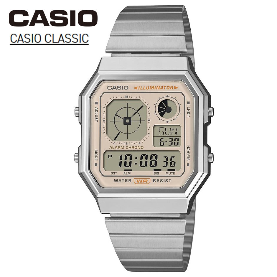 レディース CASIO “CLASSIC” LA670WES-7AJF シルバー／シルバー