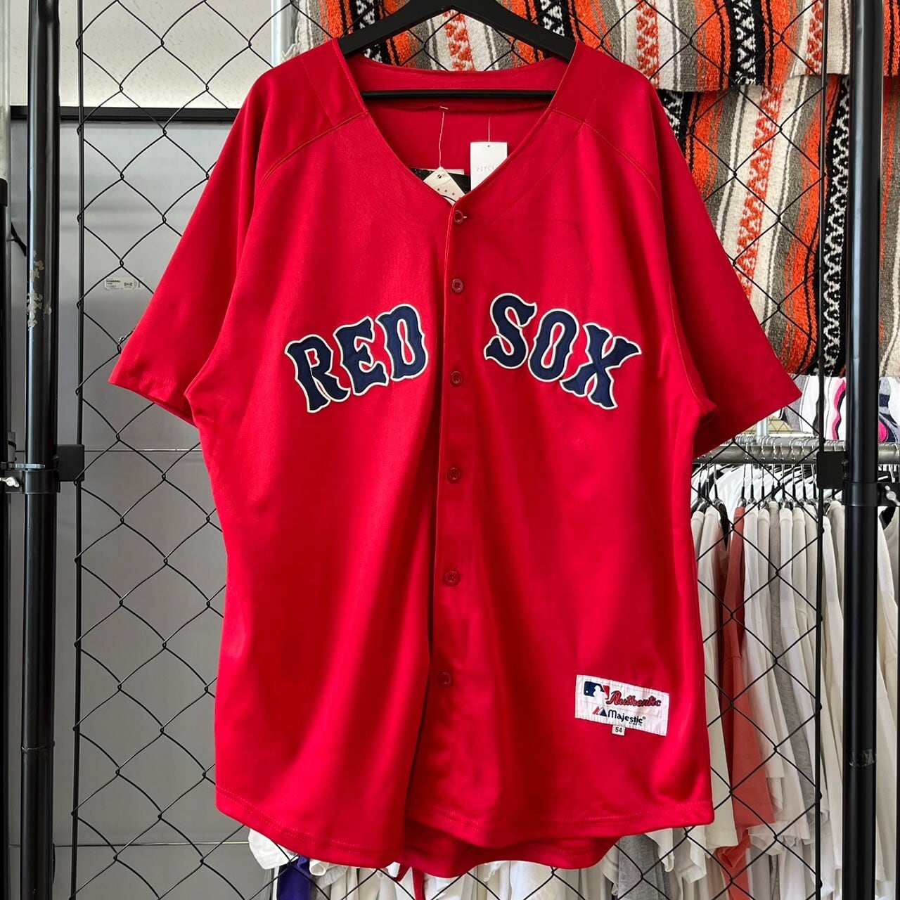 MLB ボストンレッドソックス チーム系 ゲームシャツ ロゴ プリント