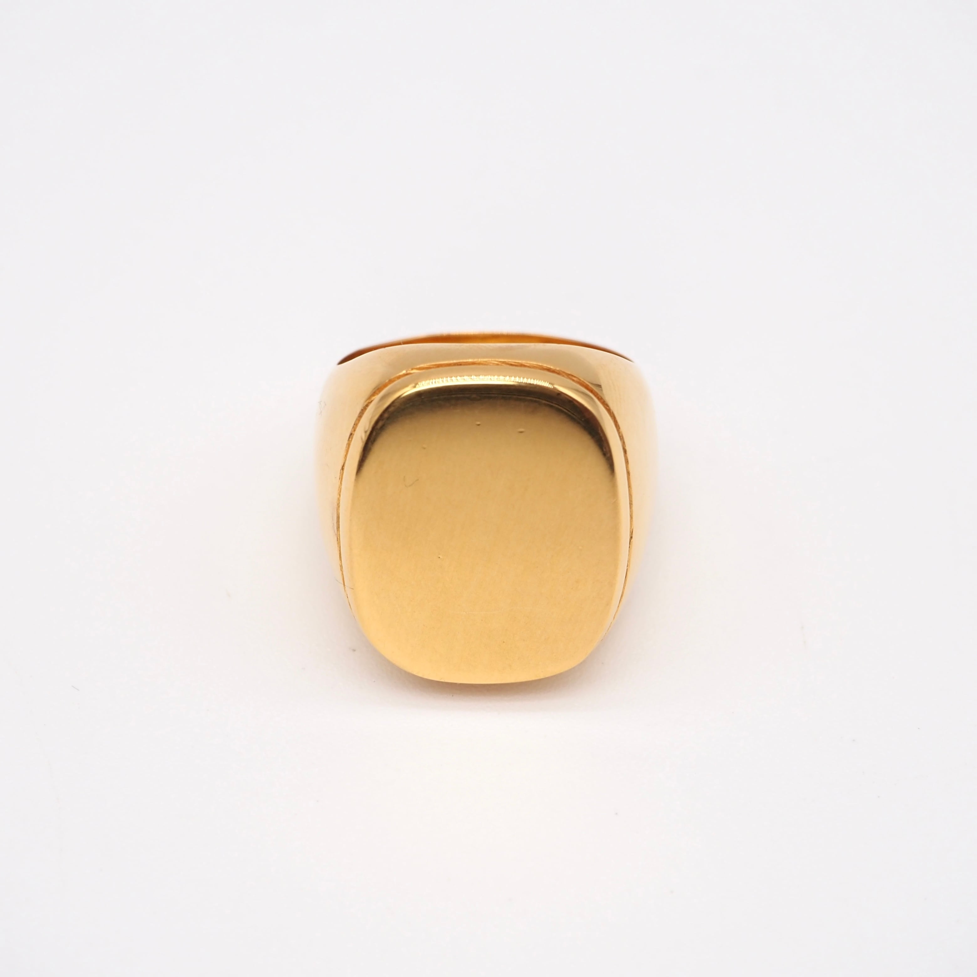 CELINE 約14号 シグネットリング シルバー925 セリーヌ