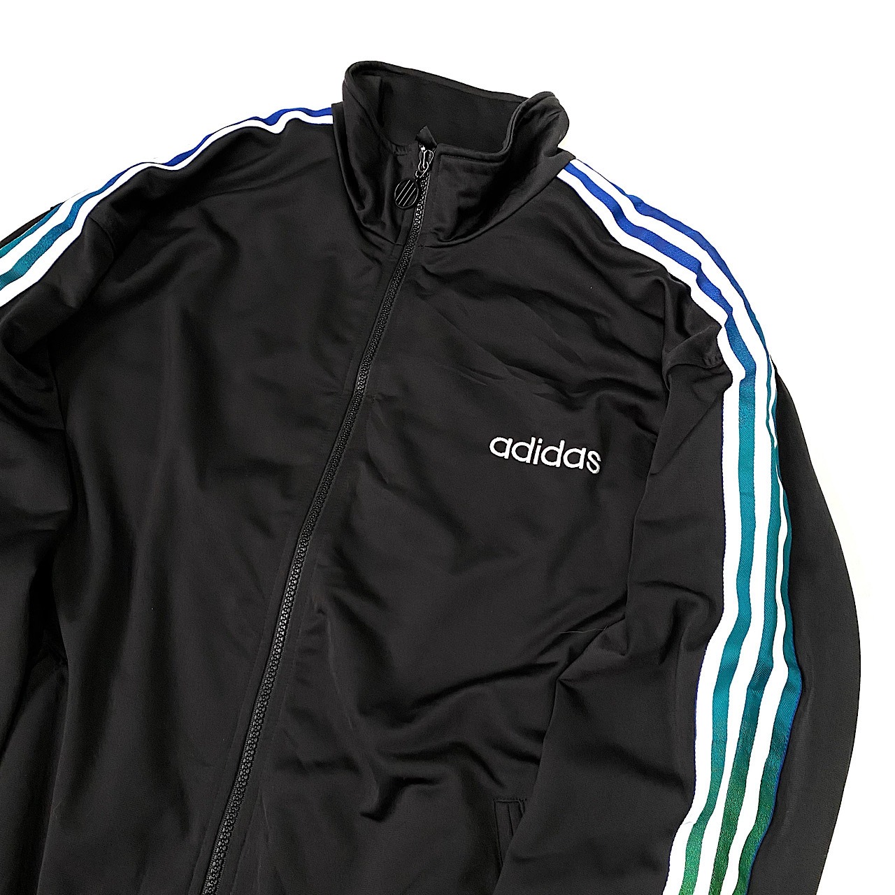 90年代 adidas アディダス トレフォイルロゴ 刺繍 グラデーション  