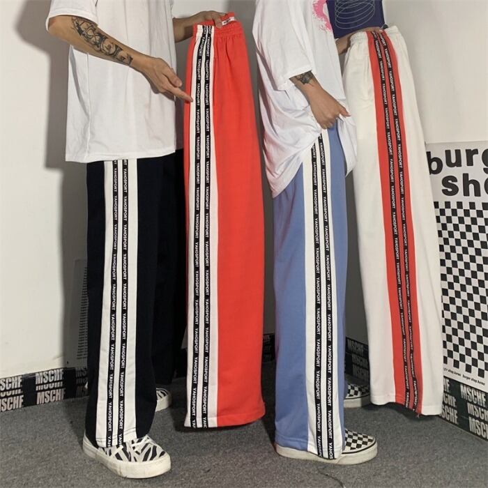 スタイルパンツ レディースルーズカジュアル かわいい ステッチ ケッペル53796706577