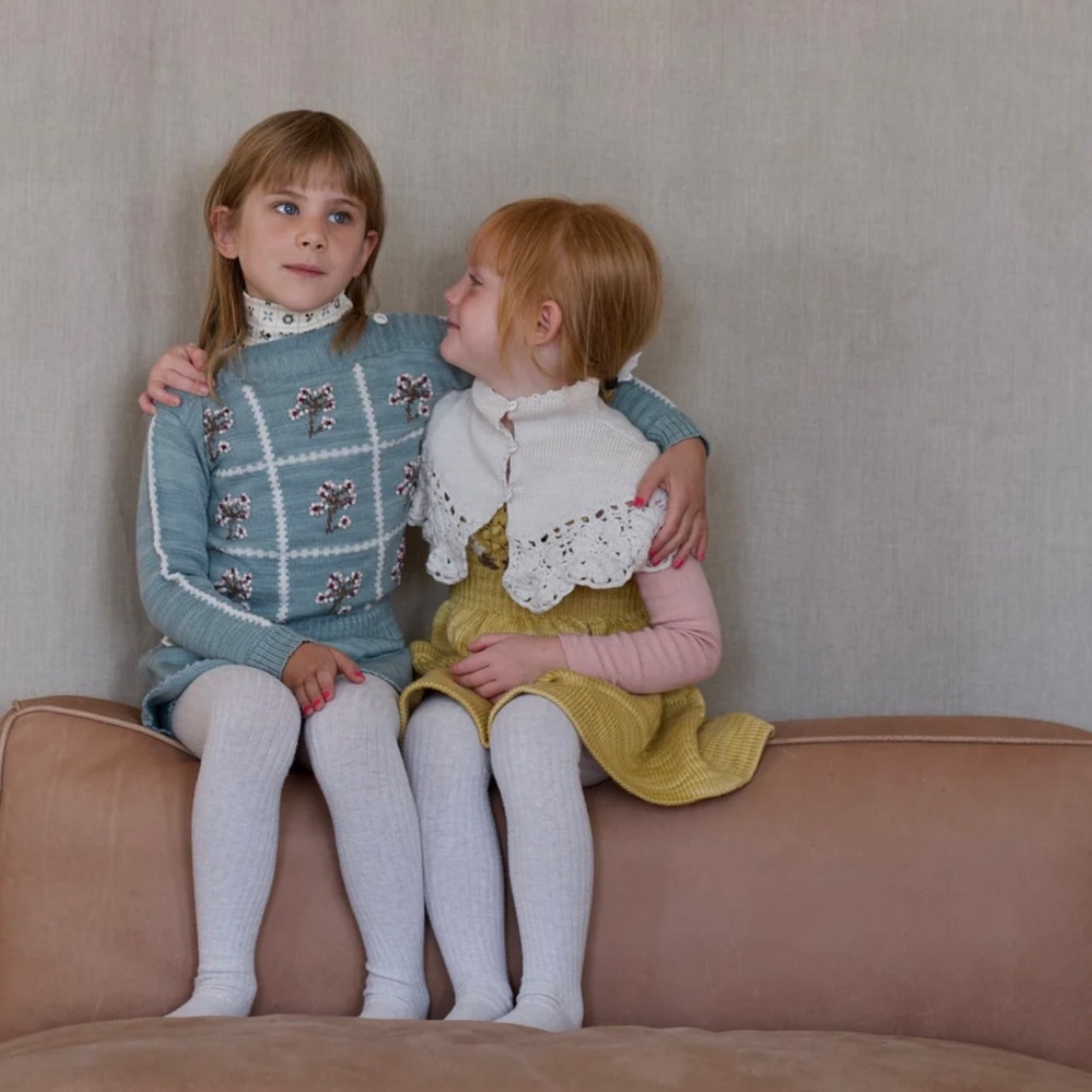 即納 ) 2.4.6y | queen anne's lace pullover | iver & isla - 3