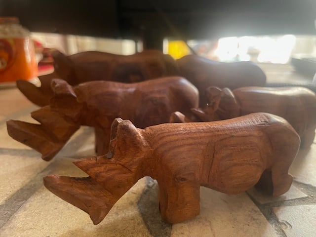 NEW【セネガル木彫り】ミニ動物5つセット＜卸向け商品＞ | TERANGA