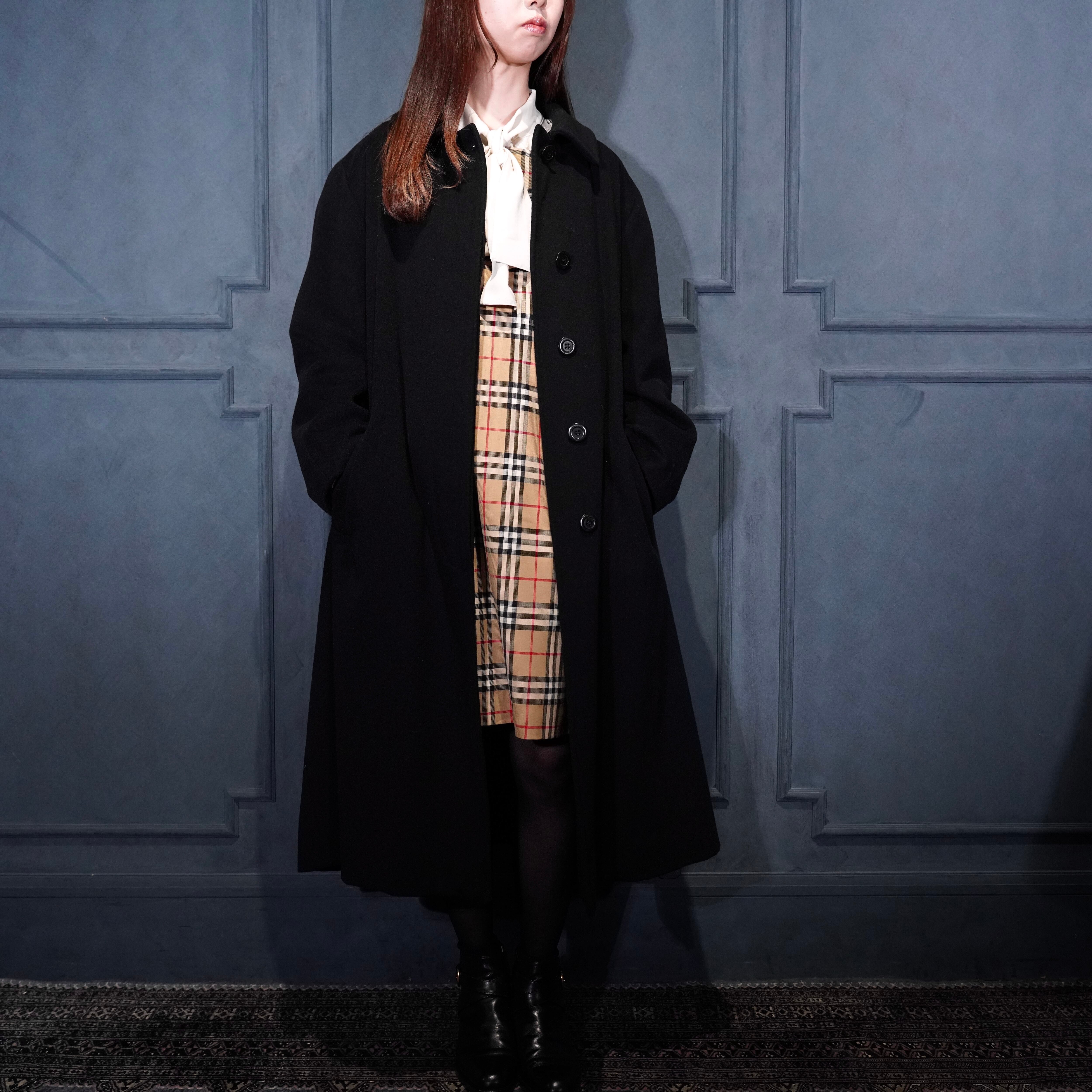 Burberrys VERGIN WOOL BALMACAAN COAT/バーバリーズヴァージンウール