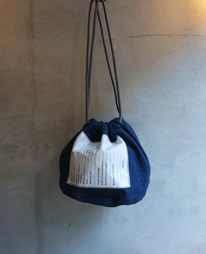 BAA COSTUME MFG. "PERSONAL EFFECTS BAG" 50s VINTAGE DENIM