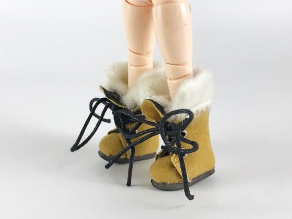 ドール靴 1/6 オビツ11 ロングブーツ SBB020LBN MW - 画像5