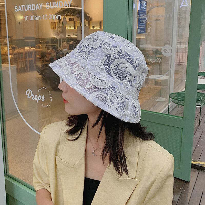 レースサマー薄手 帽子 夏物 ブラック・アイド・ピーズ54779751040