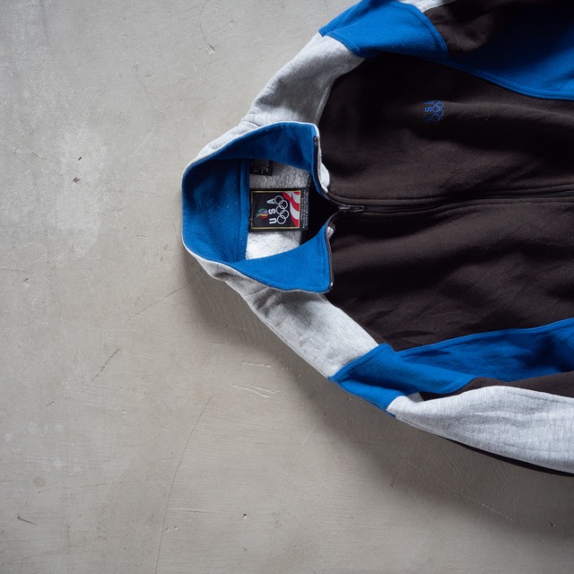 "J.C.PENNEY" '90s vintage Olympic zip sweat jacket
