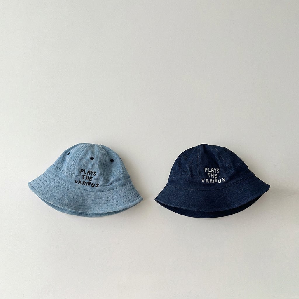 【HAT】デニムボンネット帽子