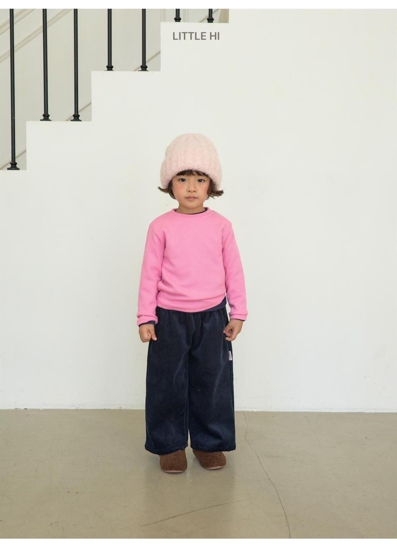 〖取寄〗韓国子供服 / 26winter / Little Hi / コージーコーデュロイボンディングパンツ / キッズ *XS~XL*