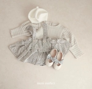 即納：Dobby frill cancan skirt〔mimimarket〕