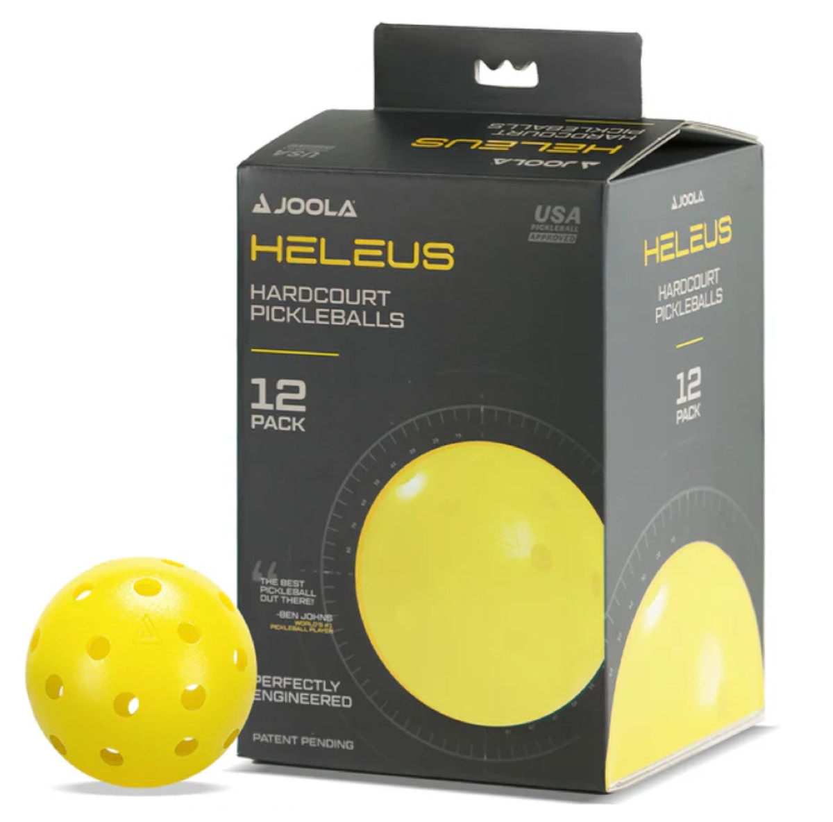 JOOLA HELEUS Pickleballs 12個 ピックルボール ボール | SANNO SPORTS