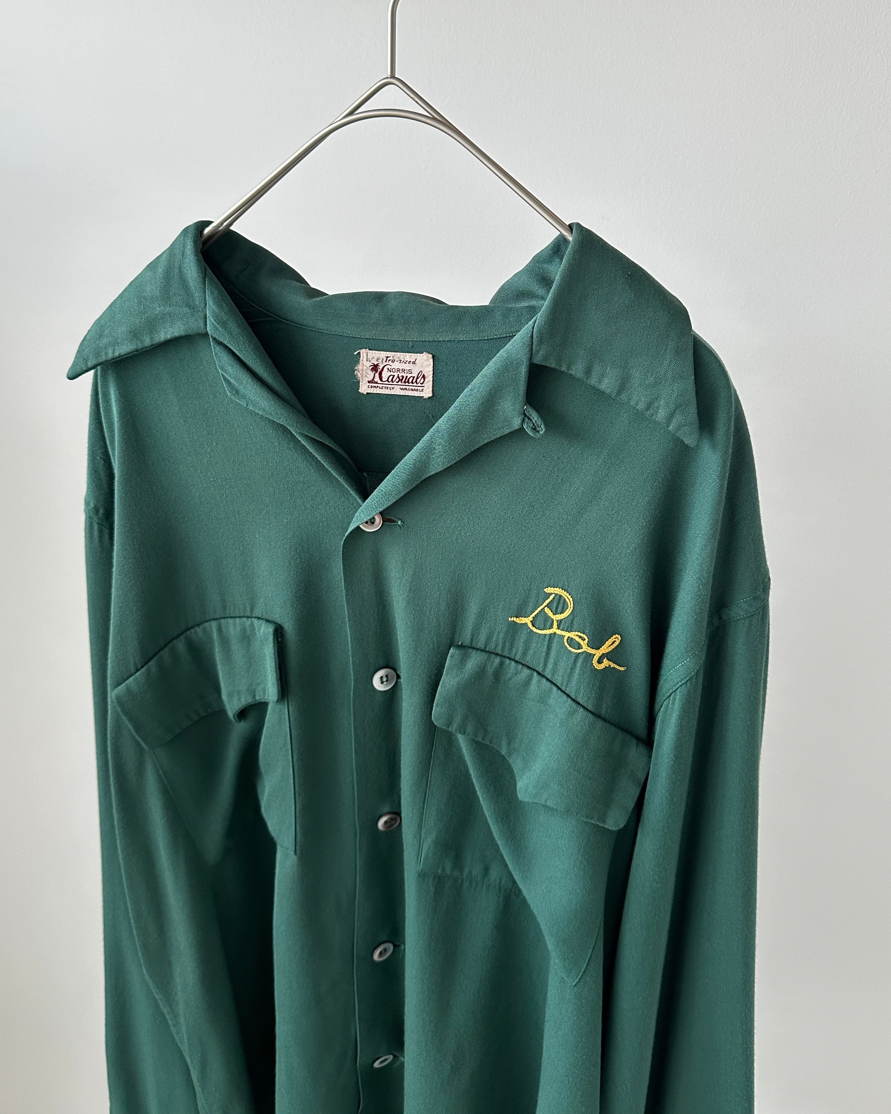 NORRIS Casuals- Vintage 60s Opencollar shirt | BEGGARS BANQUET公式