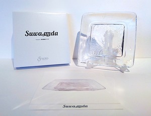 SUWA皿da［クリスタルガラス］