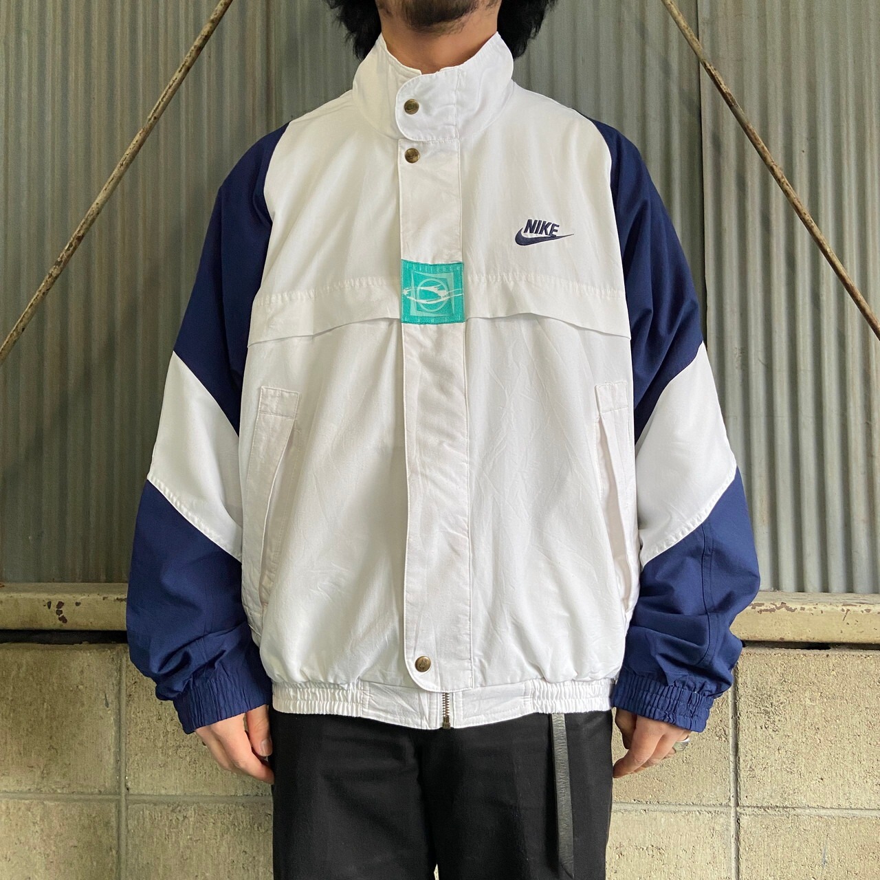 90年代 NIKE ナイキ CHALLENGE COURT バックロゴ刺? ポリエステル  