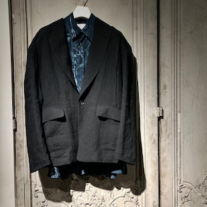 Dessin de Mode【デッサン ド モード】 |  スリットジャケット ( 17DJK-074L BLACK SIZE:3 )。