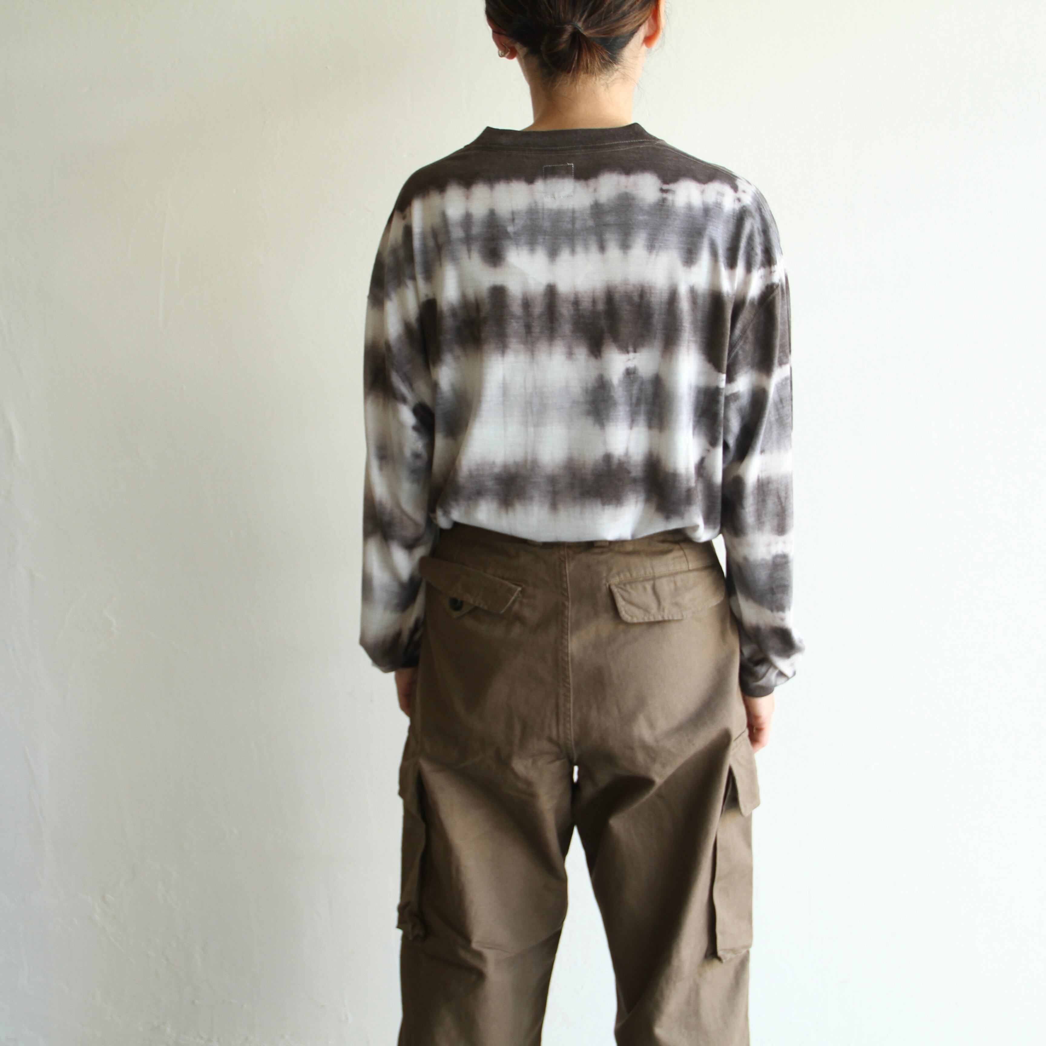 迷迭香【 unisex 】 Wool vegitable dye ls tee | Terminal