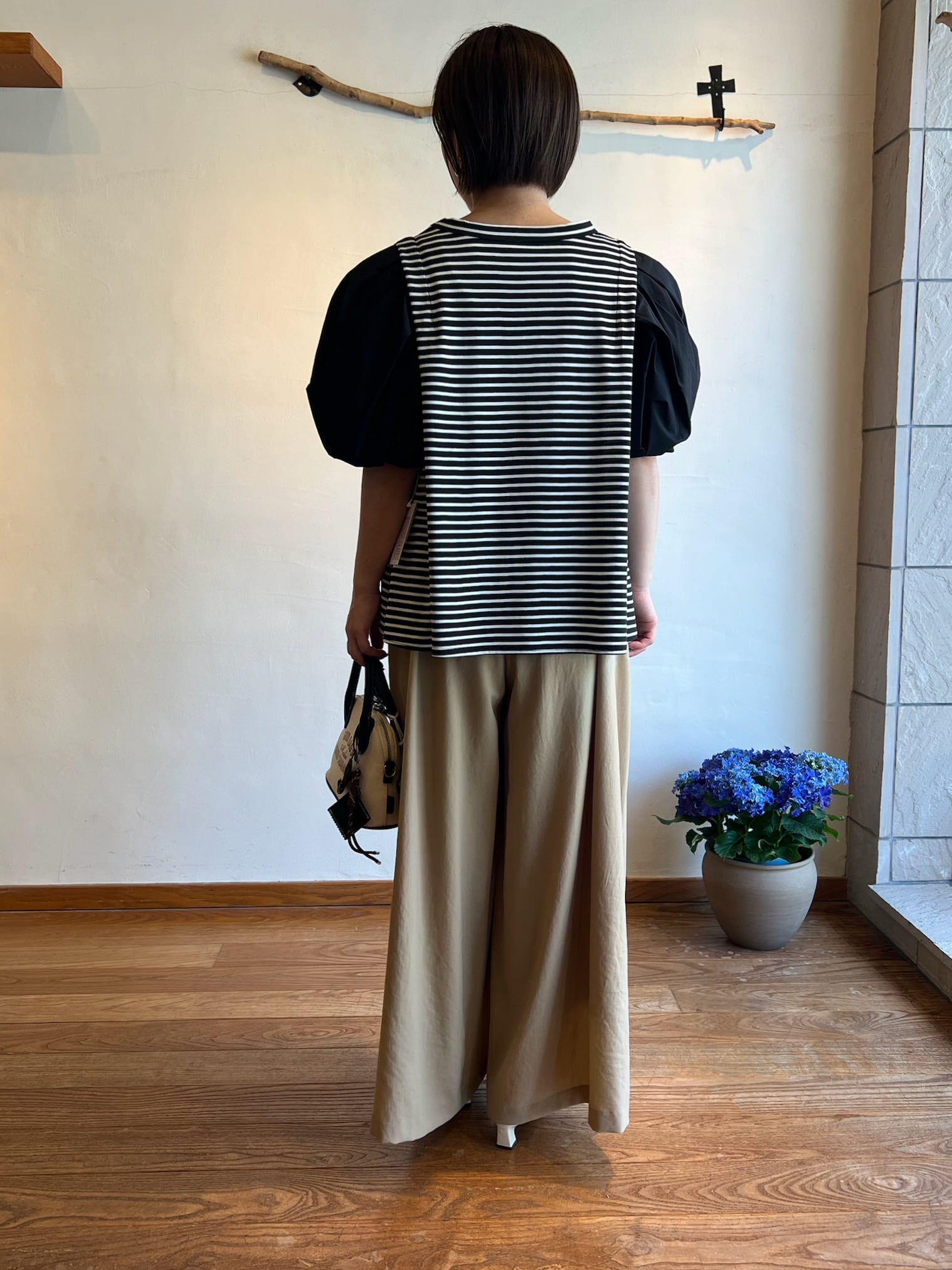 Srieee / ドローストリングスーパーワイドパンツ | anouk