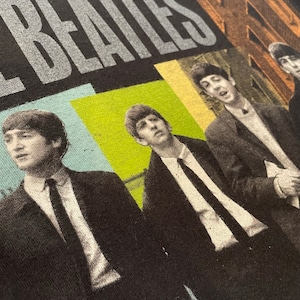 【Apple】The Beatles 公式 バンドTシャツ ビートルズ フォトプリント Mサイズ US古着