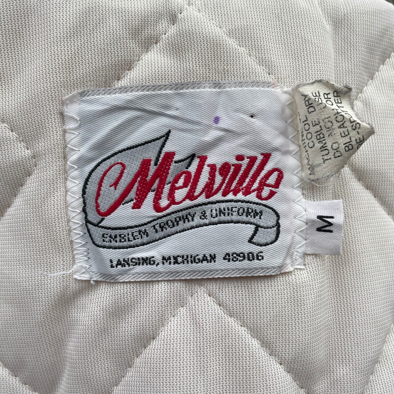 Melville カレッジチームロゴ 刺繍 ナイロンスタジャン メンズM-L相当