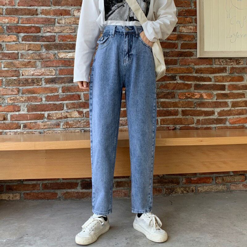 ウェストジーンズ スプリングスリムルーズパンツ 春物 YY-ファッション1598437782