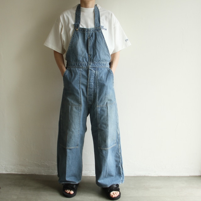 JOICEADDED【 womens 】round wide denim trousers