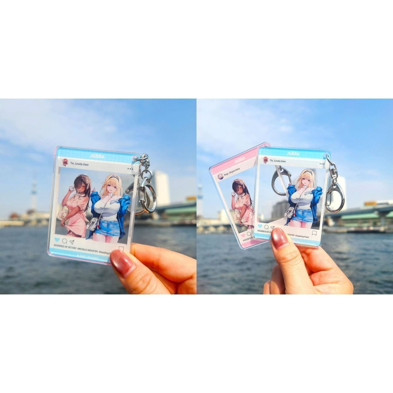 ストア限定】NIKKE SNS風アクリルキーホルダー ティア：ラブリーデート