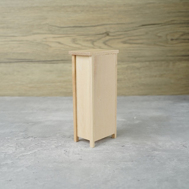 020-30009　ミニチュア家具　cabinet&shelf　ハイチェスト