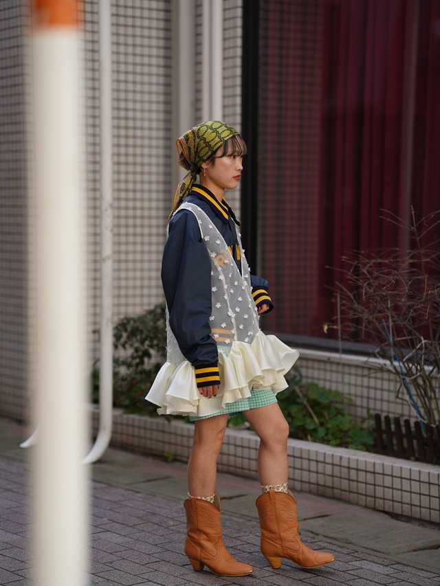 MAISON SPECIAL(メゾンスペシャル) “Lily Hem Tunic(WHITE)”