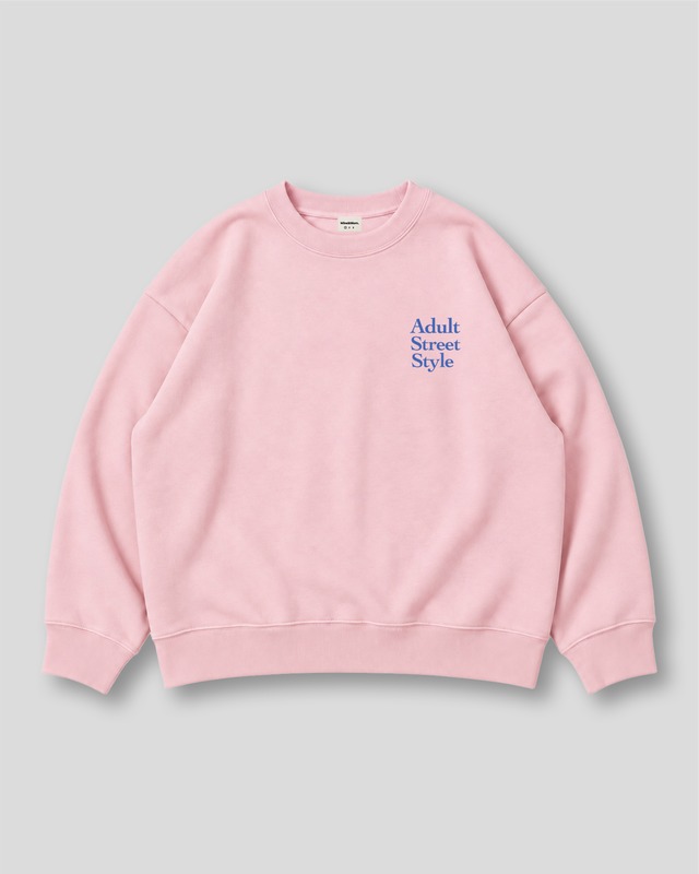 ASS CLASSIC LOGO SWEAT  PINK