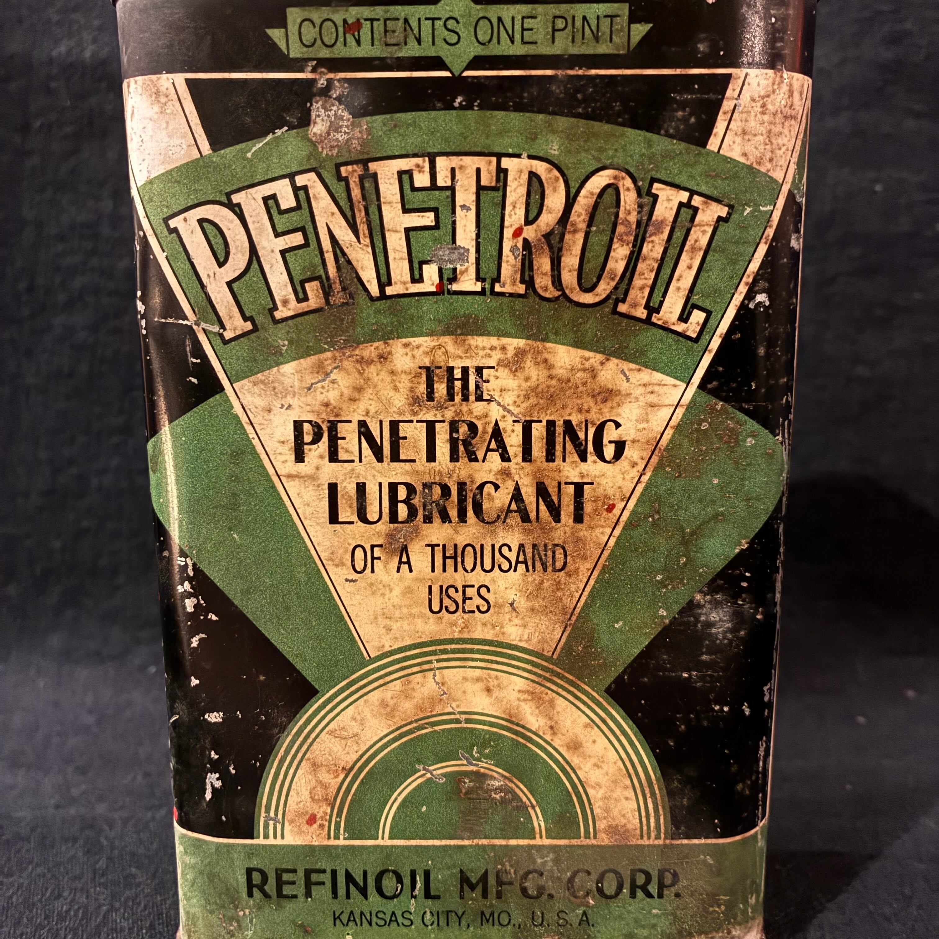 1930〜40's PENETROIL 缶 T-733 | CANDY STORE ROCK