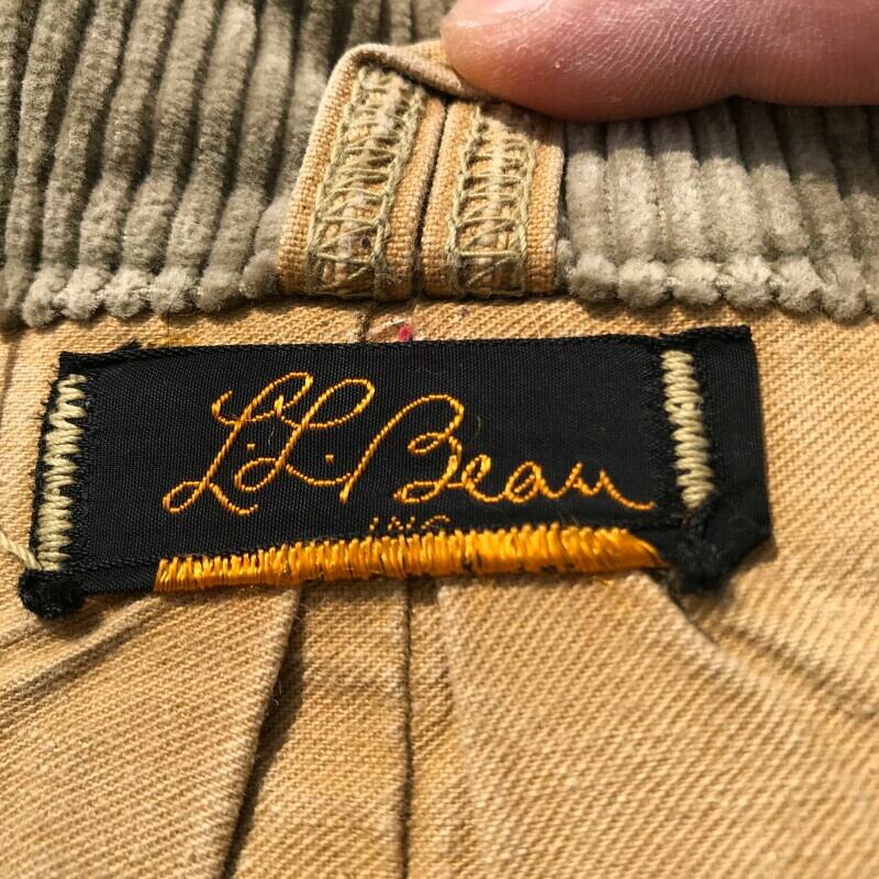 50s 希少 LLBean 筆記体タグ ハンティングジャケット エルエルビーン