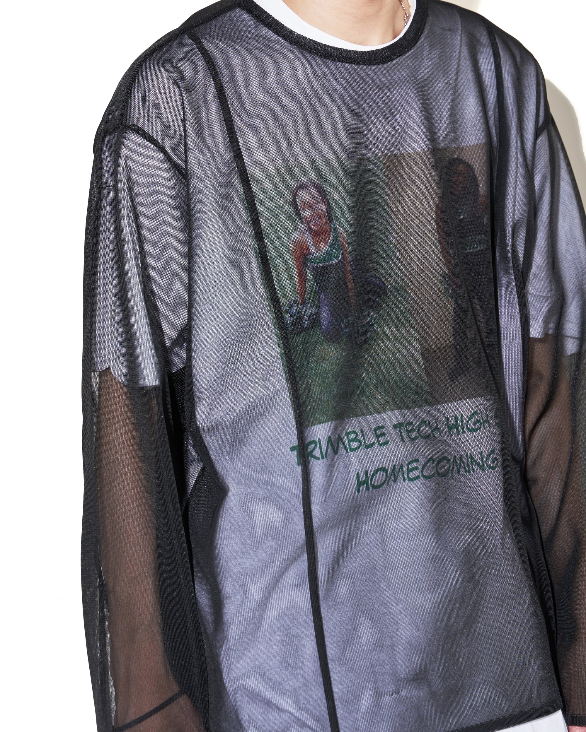 ssstein Sheer Knit Crew Neck Cardigan 【公式通販】 ssstein Sheer Knit Crew Neck Cardigan 【公式通販】