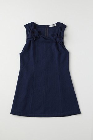 [BOCBOK] PUPPY DRESS (NAVY) 正規品 韓国ブランド 韓国通販 韓国代行 韓国ファッション 日本 店舗 ボクボク bocbok