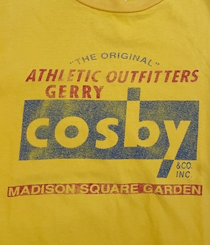 VINTAGE 80-90s COSBY T-SHIRT -YELLOW-