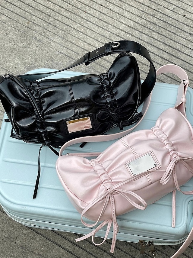 girly ribbon crossbody bag