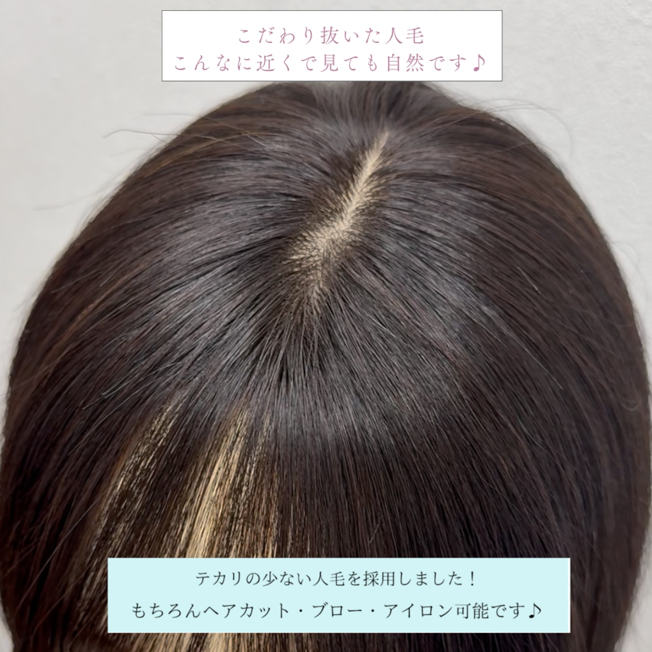 19プレミアム・ホリー人毛フルウィッグ