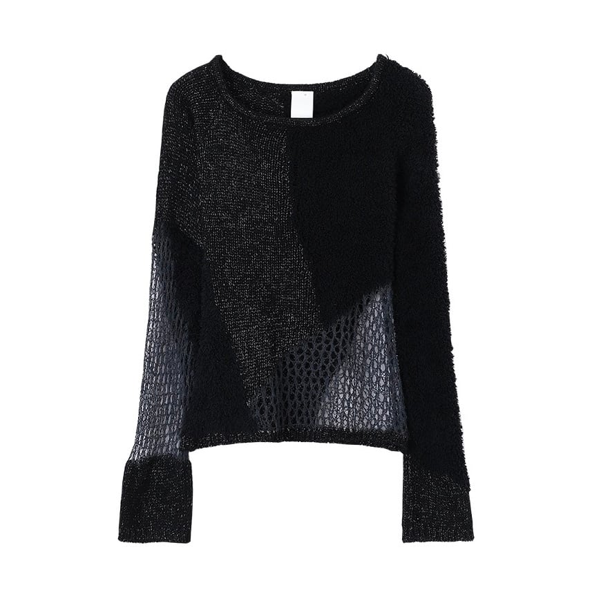 CONP] Hollow Out Mesh Sweater | BYORI