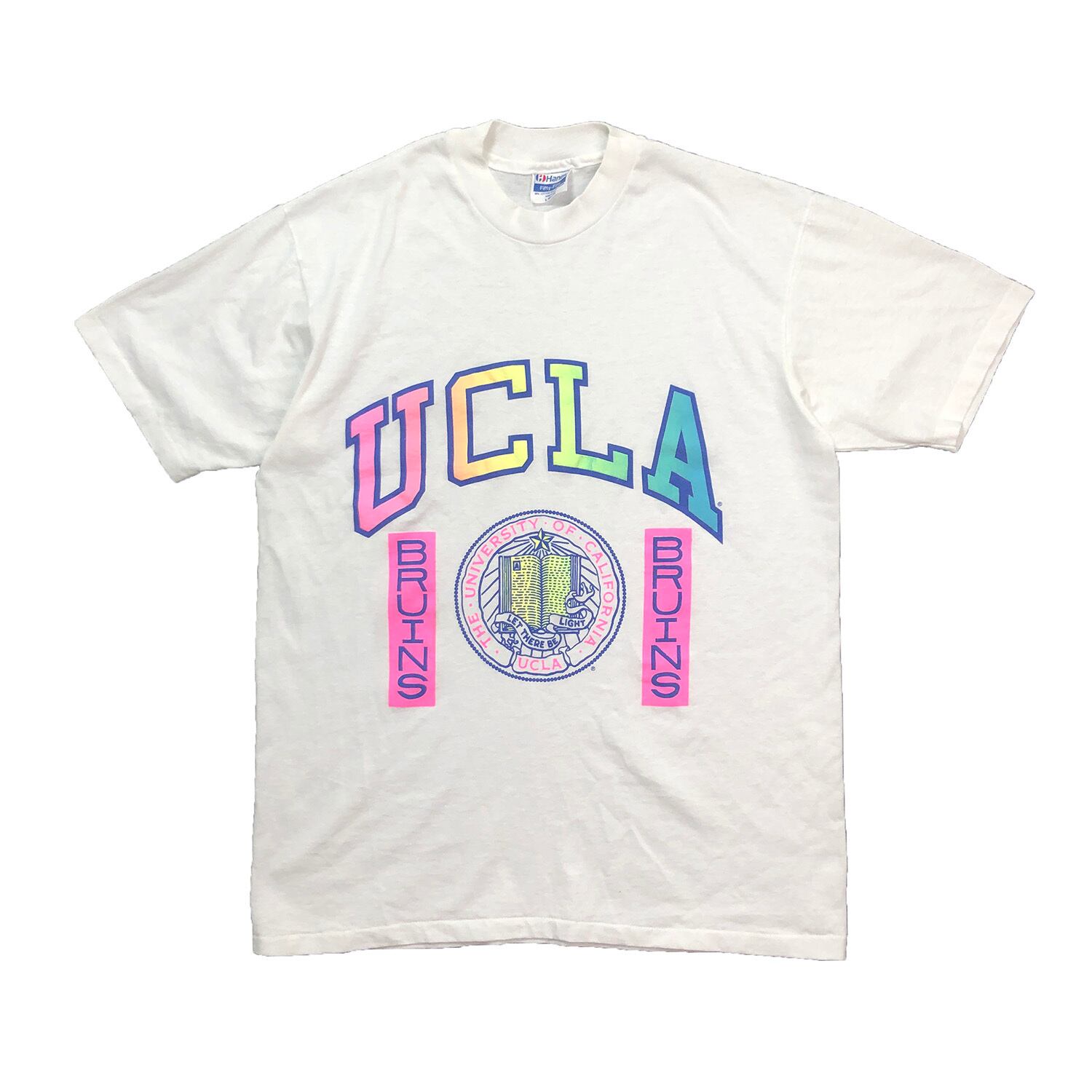 70s USA製 カレッジTシャツ プリント カットソー ロゴ 大学 ビンテージ