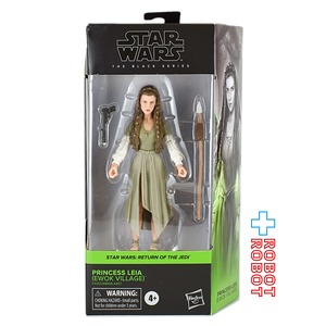 スター・ウォーズ ブラックシリーズ #ROTJ09 レイア・オーガナ イウォーク ヴィレッジ 6インチフィギュア 未開封