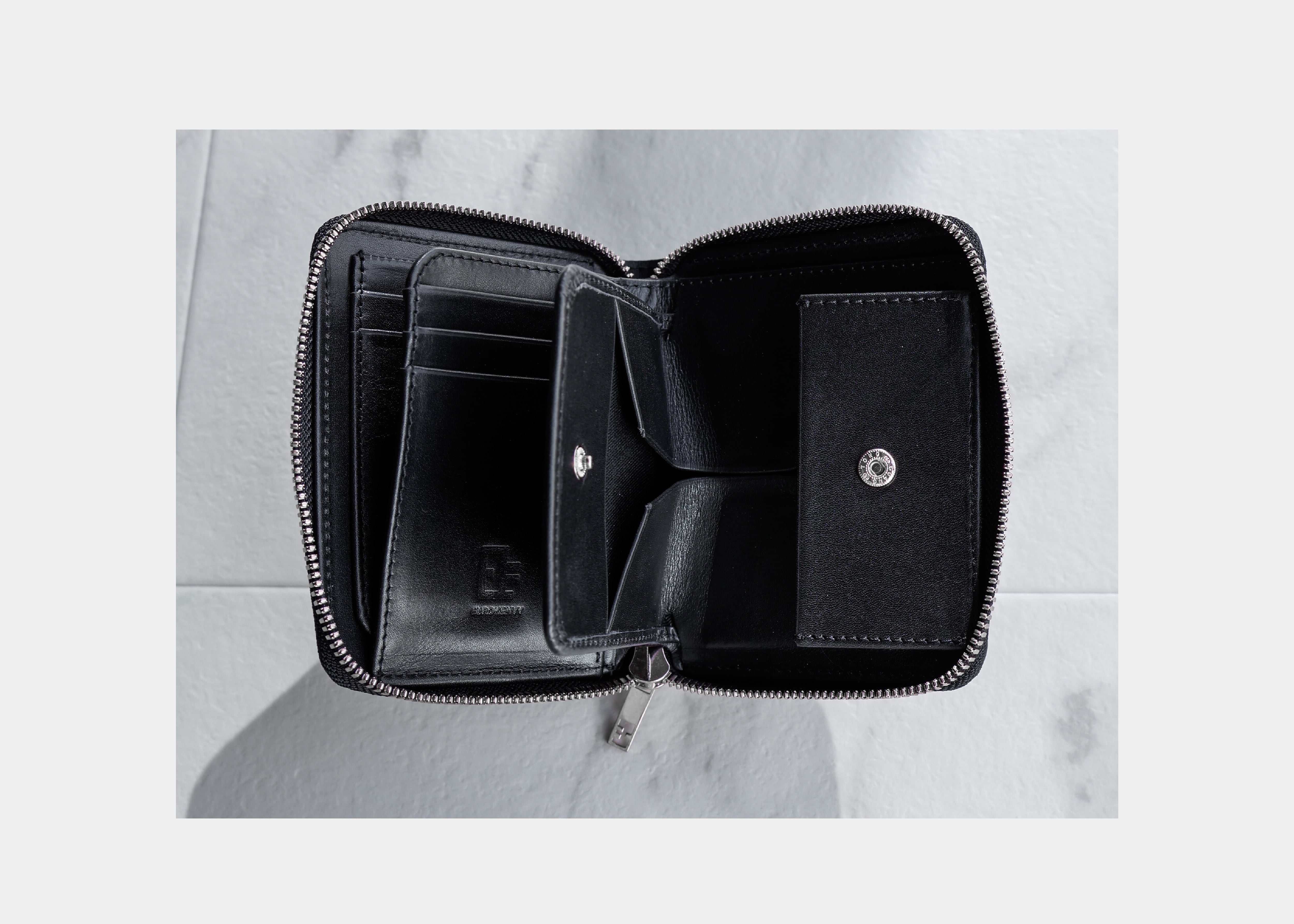 Crocodile Porosus Middle Wallet【フランス製ポロサス】【送料無料