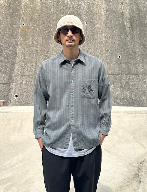 OLD CLOTHES GGC WOOL L/S SHIRT