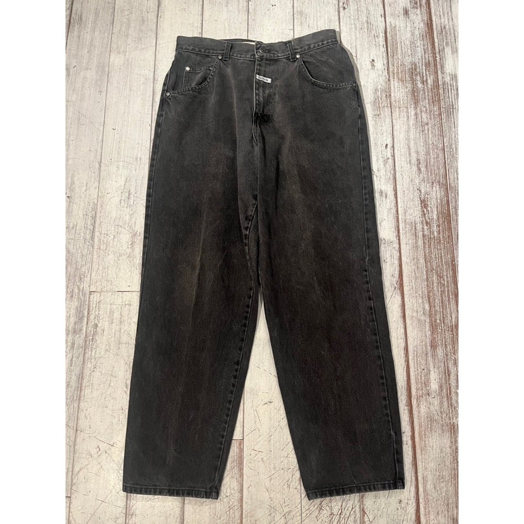 BOSS- 90's black baggy denim pants | ROOT online